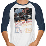 Back in Time Cartridge - 3/4 Sleeve Raglan T-Shirt