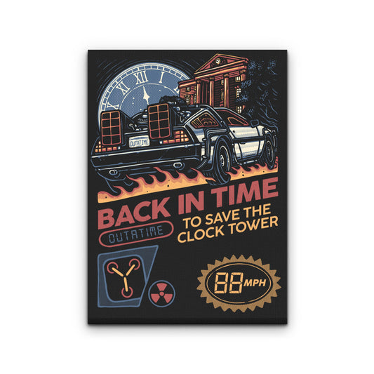 Back in Time Cartridge - Canvas Print