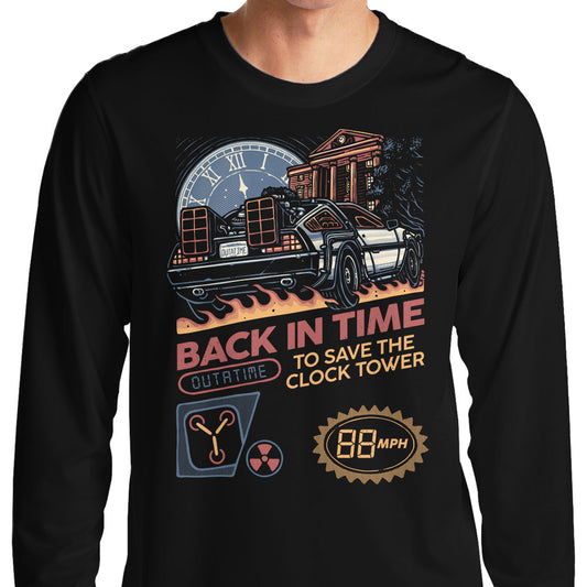 Back in Time Cartridge - Long Sleeve T-Shirt