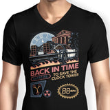 Back in Time Cartridge - Men's V-Neck