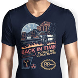 Back in Time Cartridge - Men's V-Neck