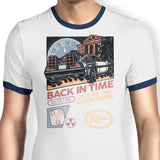 Back in Time Cartridge - Ringer T-Shirt