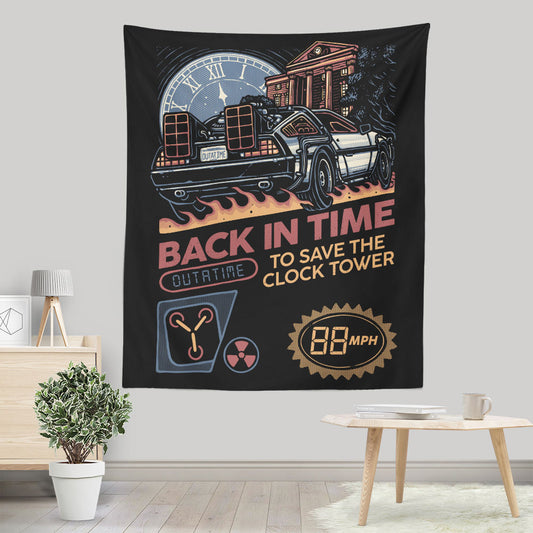 Back in Time Cartridge - Wall Tapestry