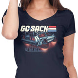 Back to the 80's - Women's V-Neck