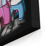 Back to the Bar - Canvas Print