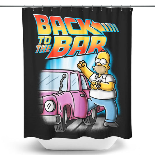 Back to the Bar - Shower Curtain