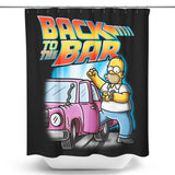 Back to the Bar - Shower Curtain