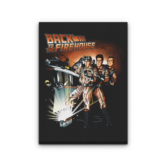 Back to the Firehouse - Canvas Print