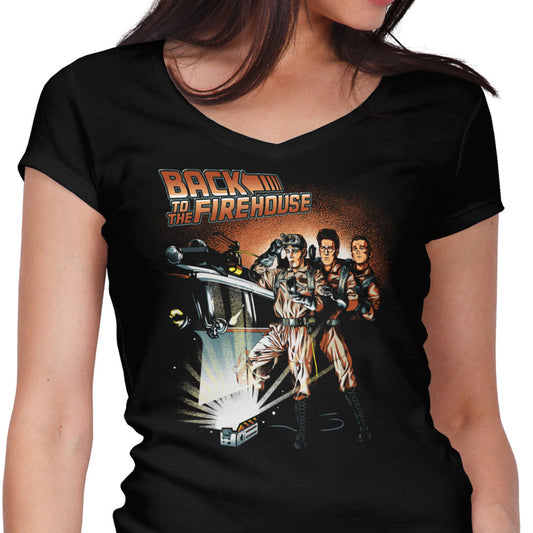 Back to the Firehouse - Women's V-Neck