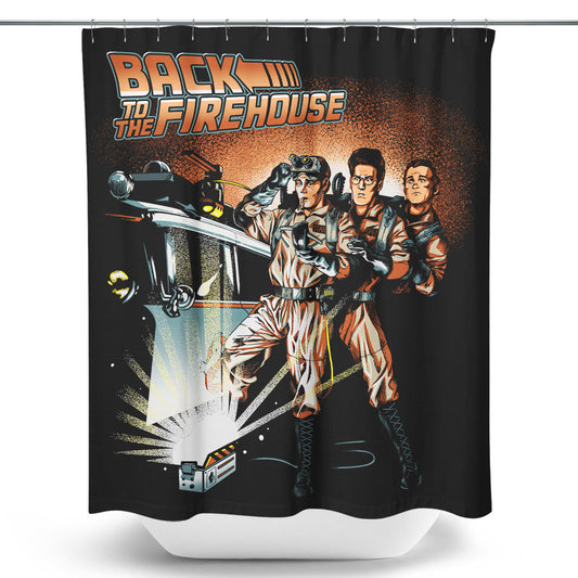 Back to the Firehouse - Shower Curtain