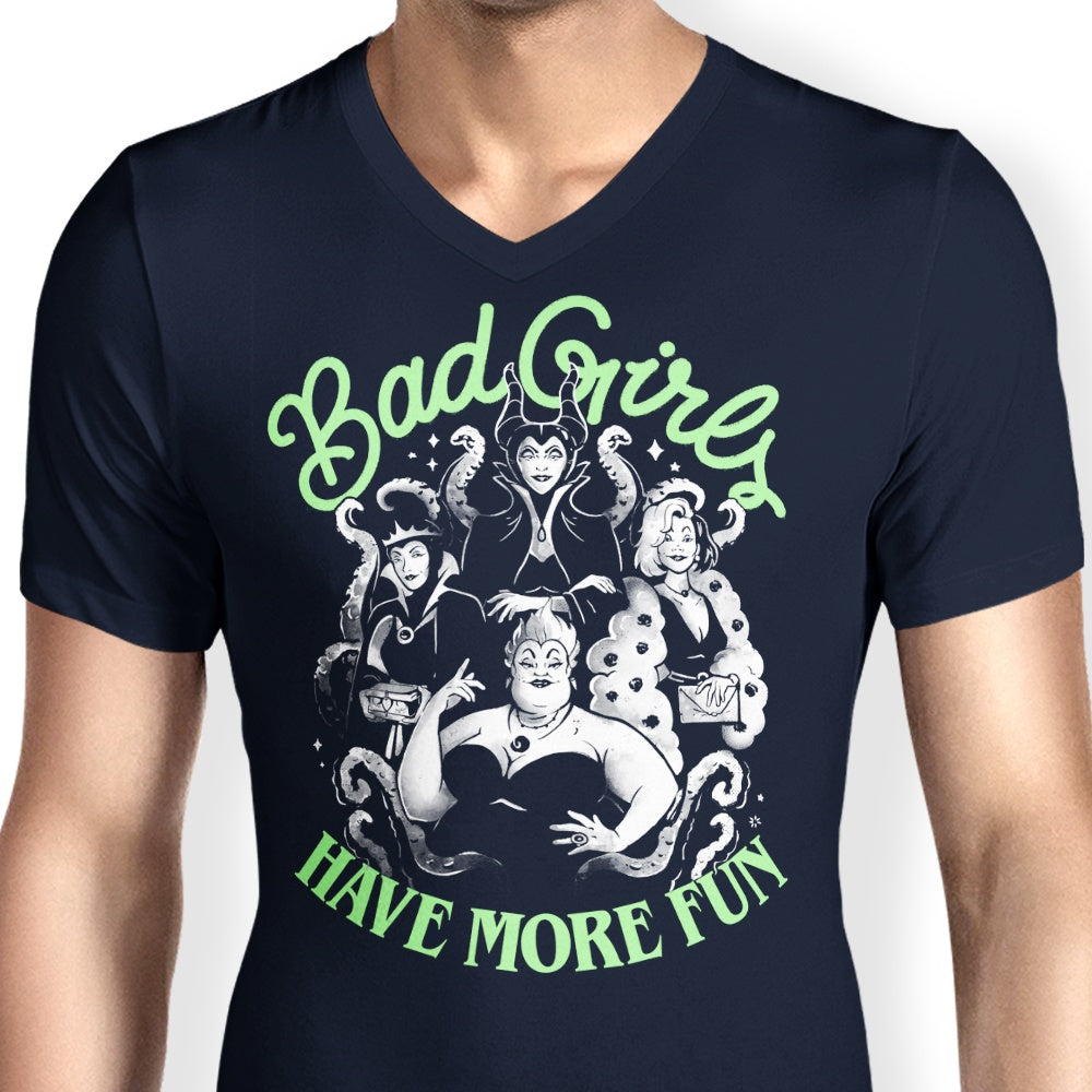 Bad Girls Have More Fun - Men's V-Neck
