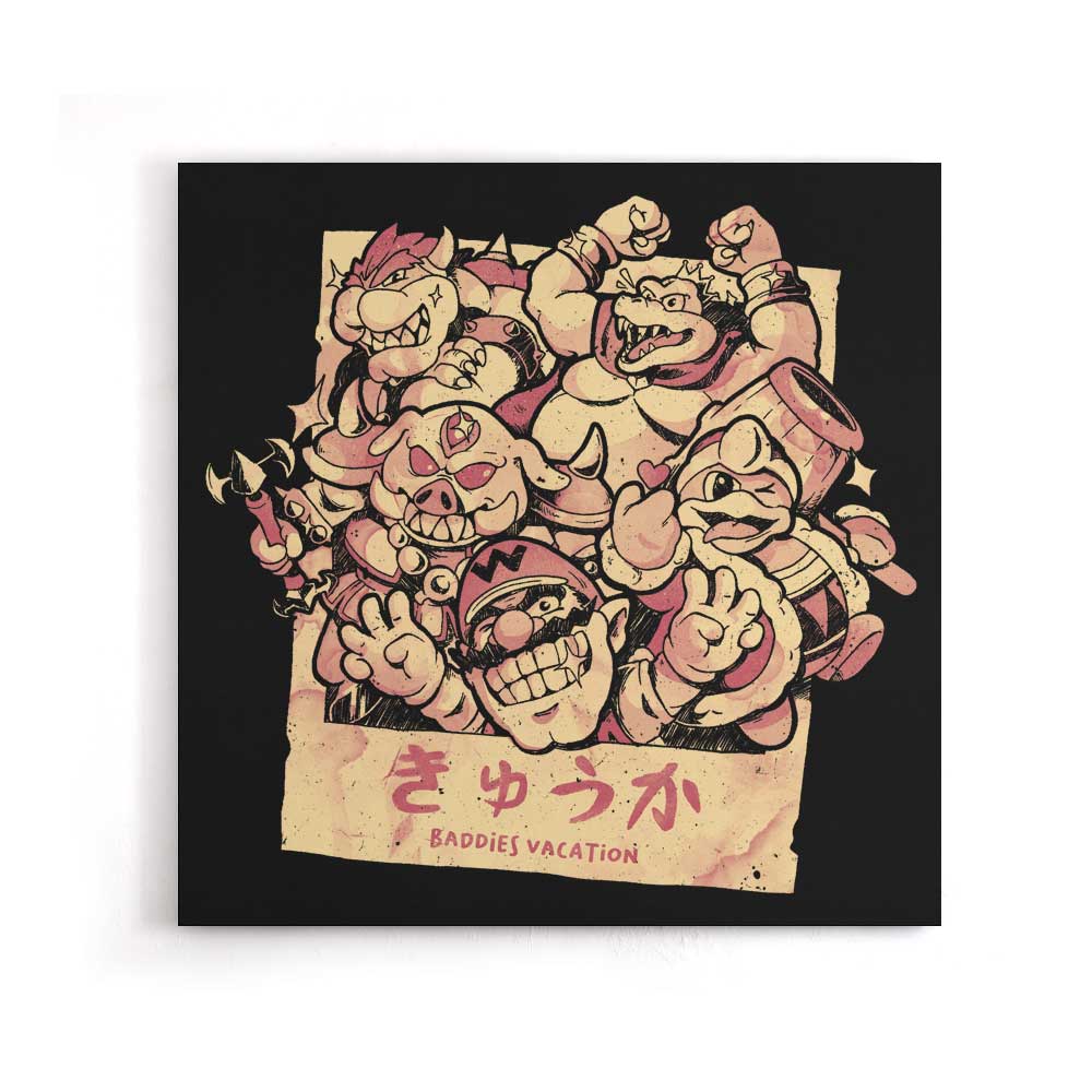 Baddies Vacation - Canvas Print