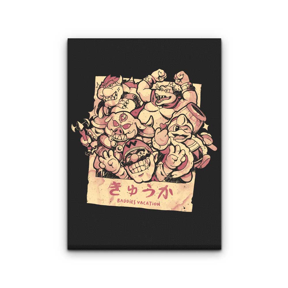 Baddies Vacation - Canvas Print