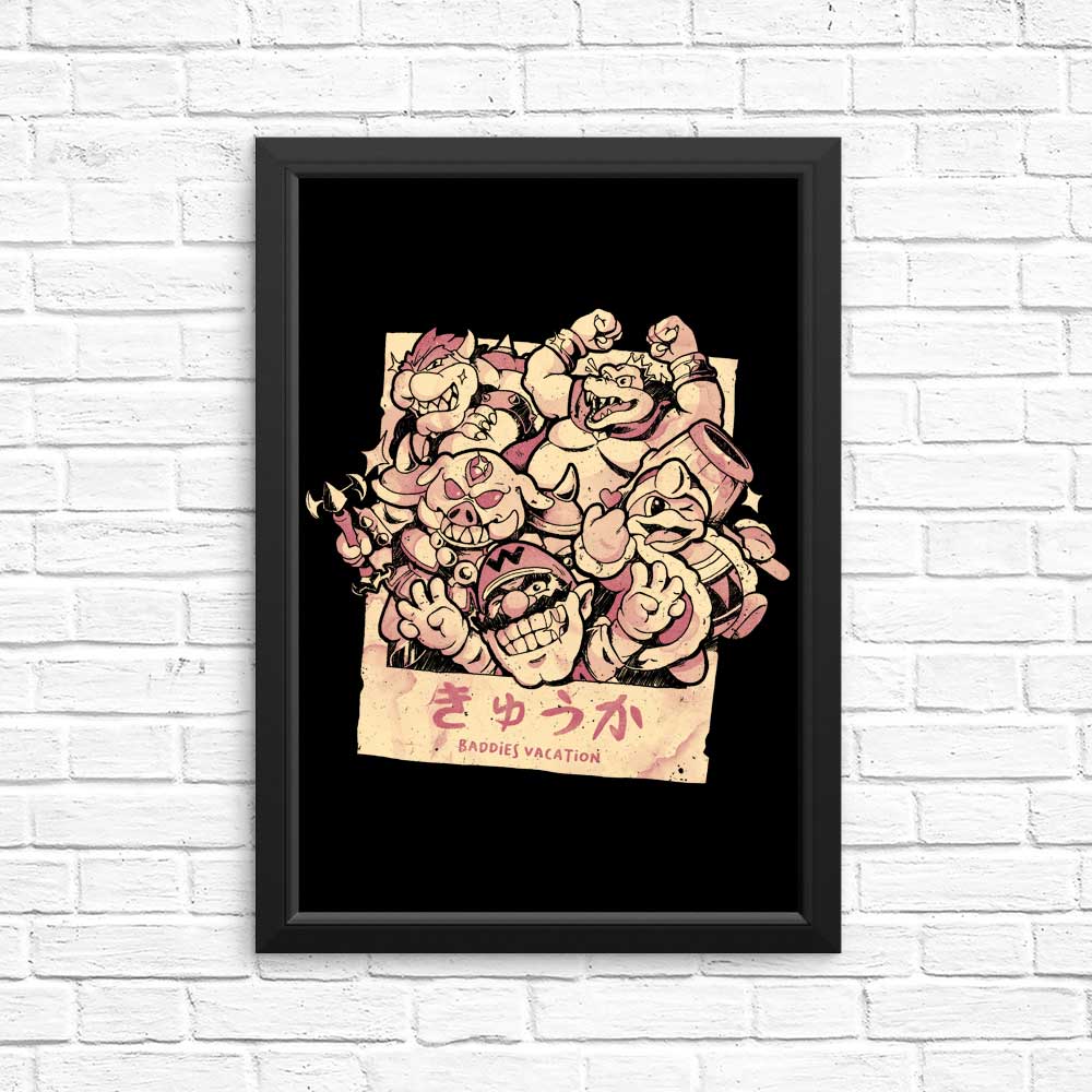 Baddies Vacation - Posters & Prints