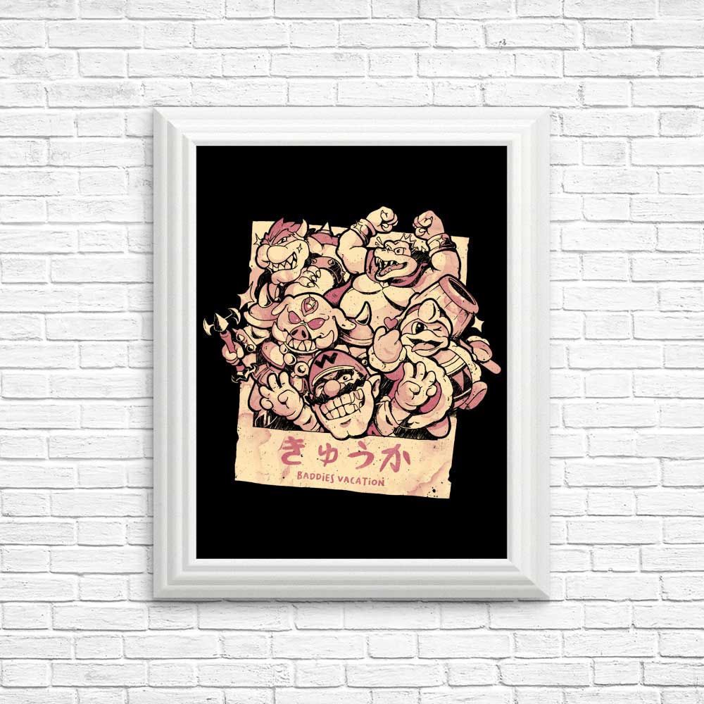 Baddies Vacation - Posters & Prints
