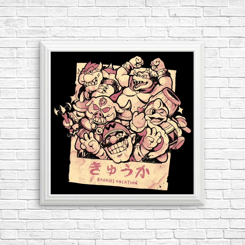 Baddies Vacation - Posters & Prints