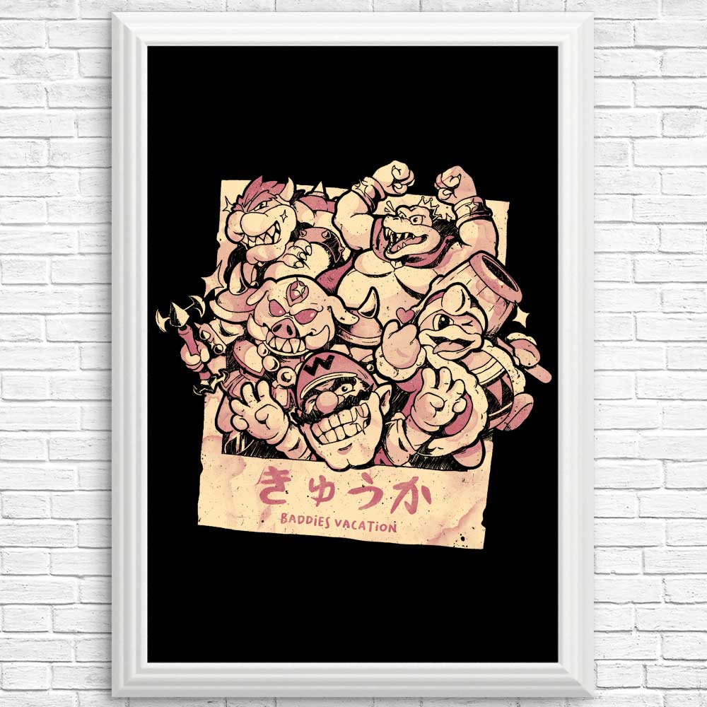 Baddies Vacation - Posters & Prints
