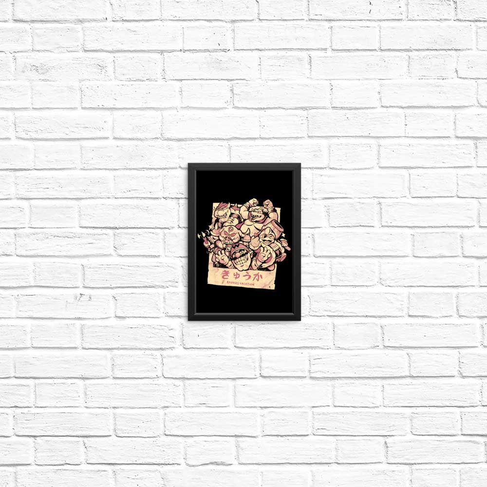 Baddies Vacation - Posters & Prints