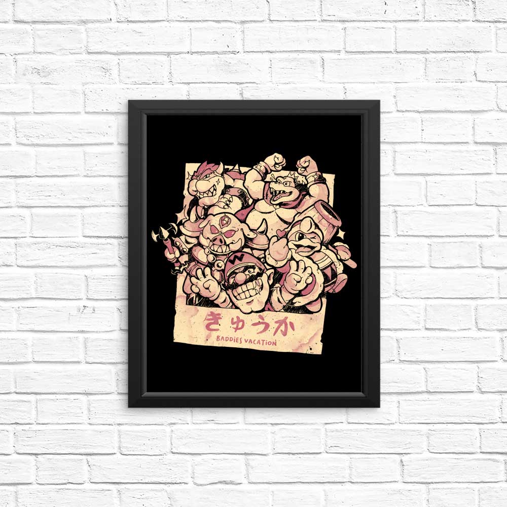Baddies Vacation - Posters & Prints