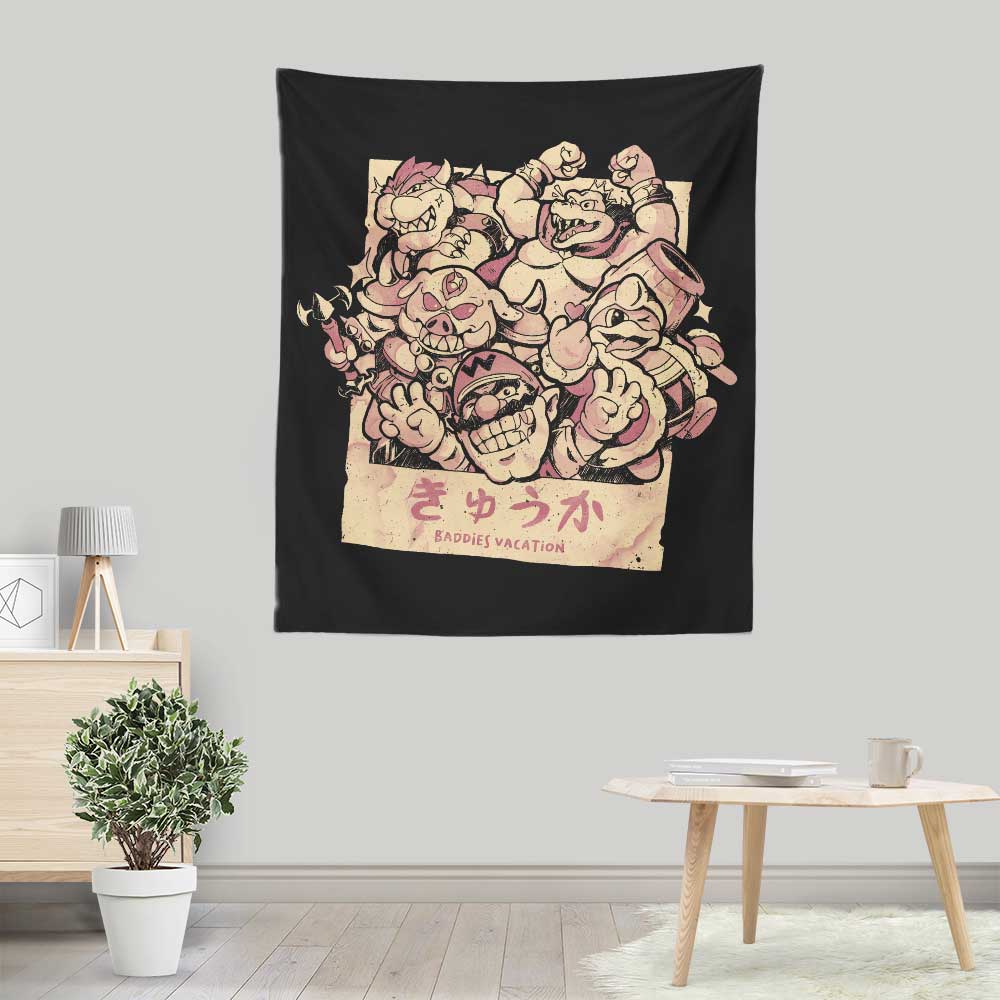 Baddies Vacation - Wall Tapestry