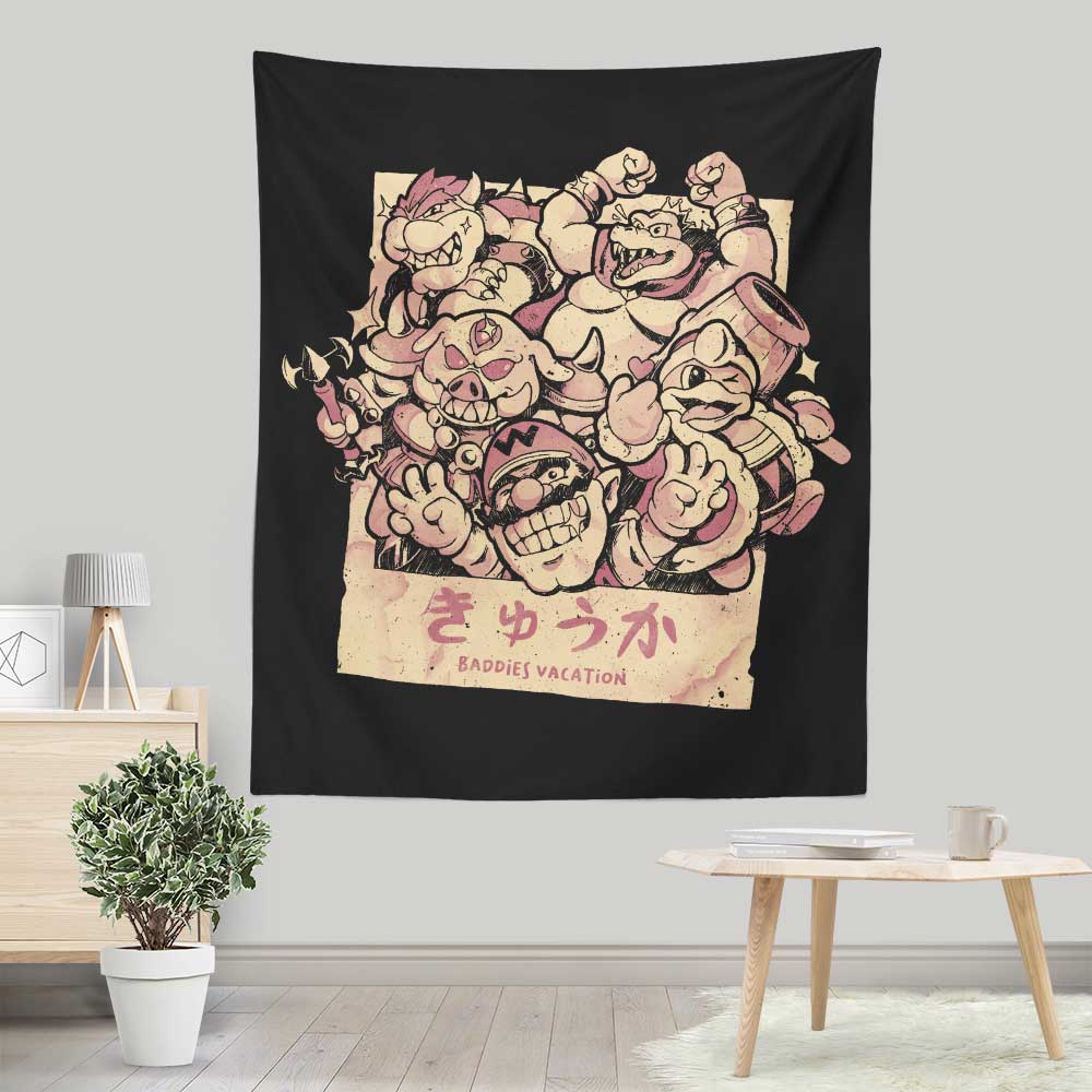 Baddies Vacation - Wall Tapestry