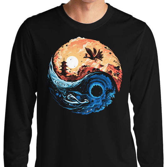 Balancing the Sea and Sky - Long Sleeve T-Shirt