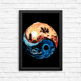 Balancing the Sea and Sky - Posters & Prints