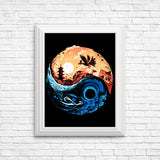Balancing the Sea and Sky - Posters & Prints