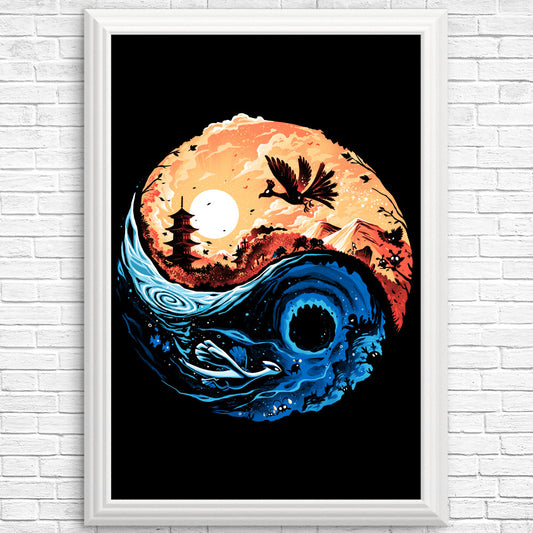 Balancing the Sea and Sky - Posters & Prints