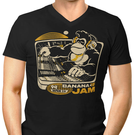 Banana Jam - Men's V-Neck