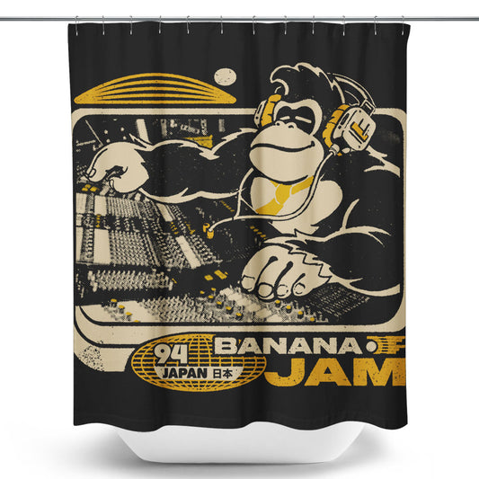 Banana Jam - Shower Curtain