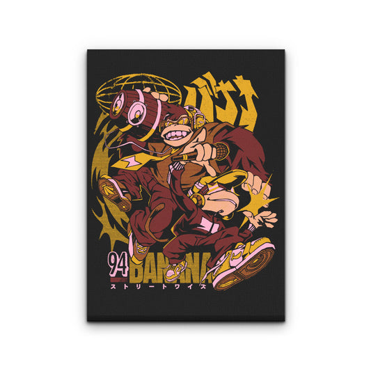 Banana Streetwise - Canvas Print