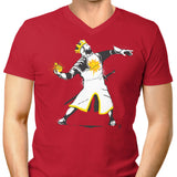 Banksy Python 1-2-5 - Men's V-Neck