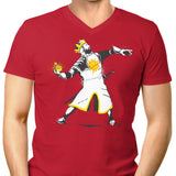 Banksy Python 1-2-5 - Men's V-Neck