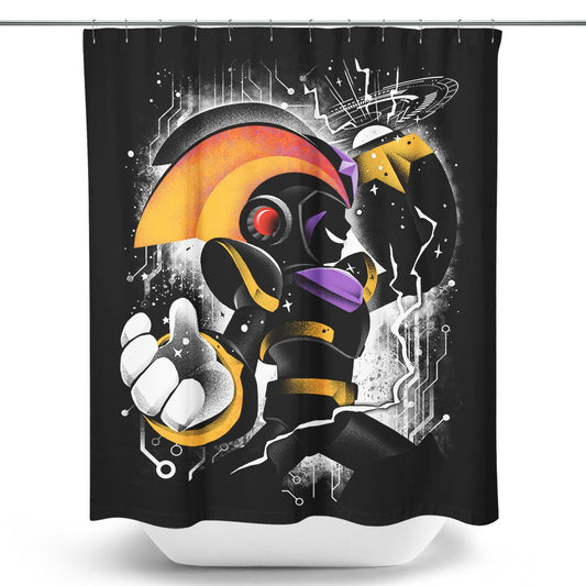 Bass Buster - Shower Curtain