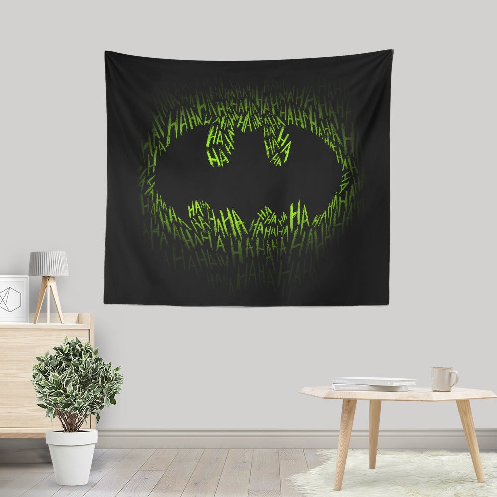 Bat Joke - Wall Tapestry