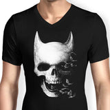 Bat Skull - Men's V-Neck