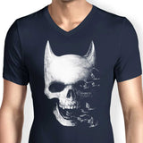 Bat Skull - Men's V-Neck