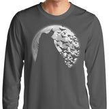Bats Under the Moon - Long Sleeve T-Shirt