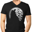Bats Under the Moon - Men's V-Neck