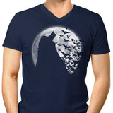 Bats Under the Moon - Men's V-Neck