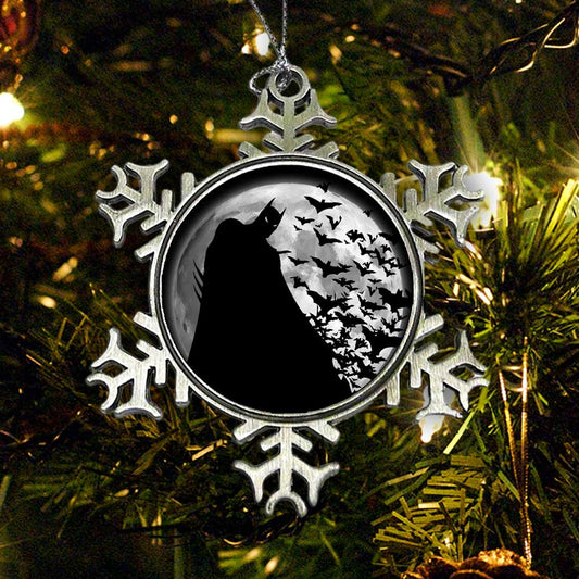 Bats Under the Moon - Ornament