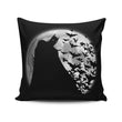 Bats Under the Moon - Throw Pillow