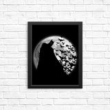 Bats Under the Moon - Posters & Prints