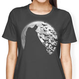 Bats Under the Moon - Women's Apparel