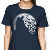 Bats Under the Moon - Women's Apparel