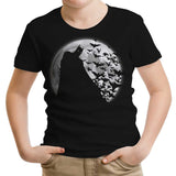 Bats Under the Moon - Youth Apparel