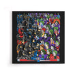 Bats vs. Clowns - Canvas Print