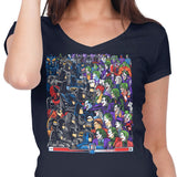 Bats vs. Clowns - Women's V-Neck