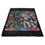 Bats vs. Clowns - Fleece Blanket
